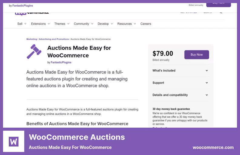 Plugin pentru licitații WooCommerce - Licitațiile făcute ușor pentru WooCommerce