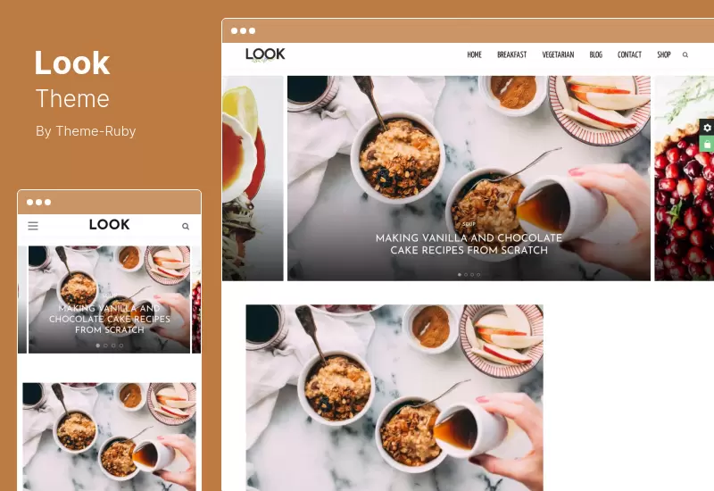 Look Theme - นิตยสารน้อยที่สุดและบล็อก WordPress Theme