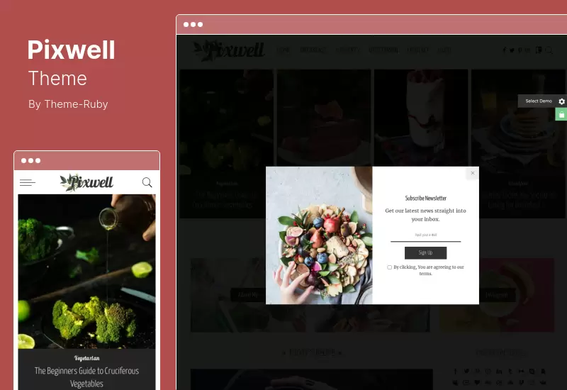 ธีม Pixwell - ธีม WordPress นิตยสารสมัยใหม่