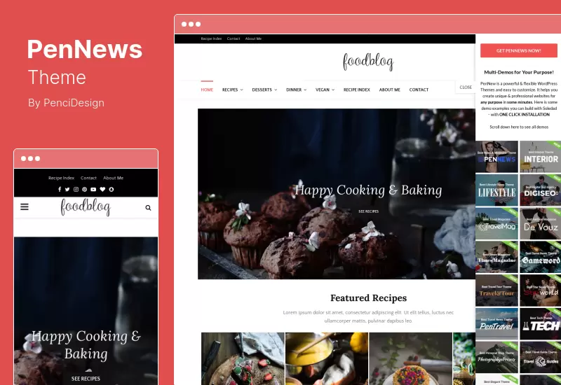 PenNews Theme - อเนกประสงค์ AMP WordPress Theme