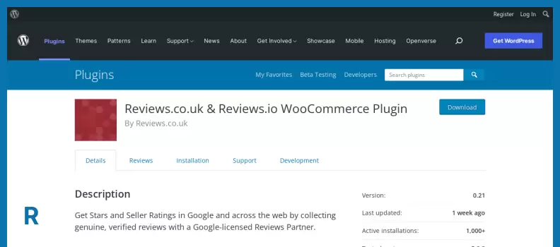 Reviews.co.ukプラグイン-Reviews.co.uk＆Reviews.ioWooCommerceプラグイン