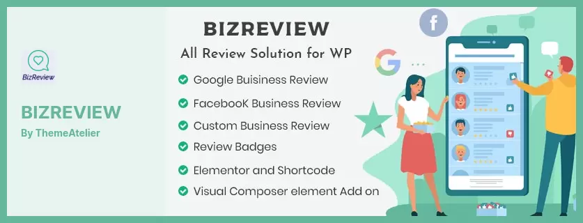 BIZREVIEWプラグイン-ビジネスレビューWordPressプラグイン