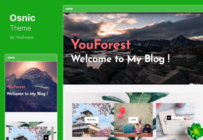 Tema Osnic - Tema premium de Adsense para WordPress