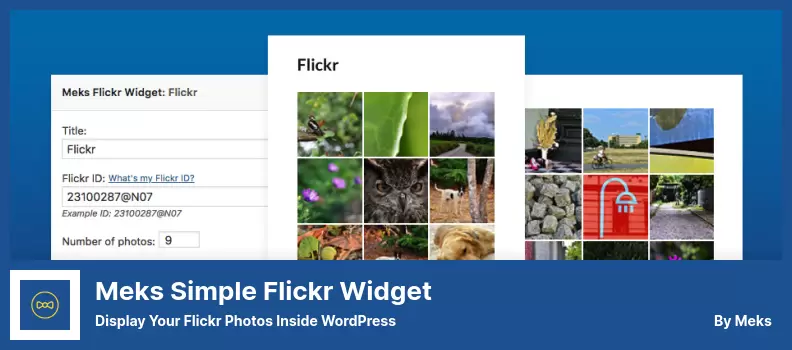 Meks Simple Flickr Widget Eklentisi - Flickr Fotoğraflarınızı WordPress İçinde Görüntüleyin