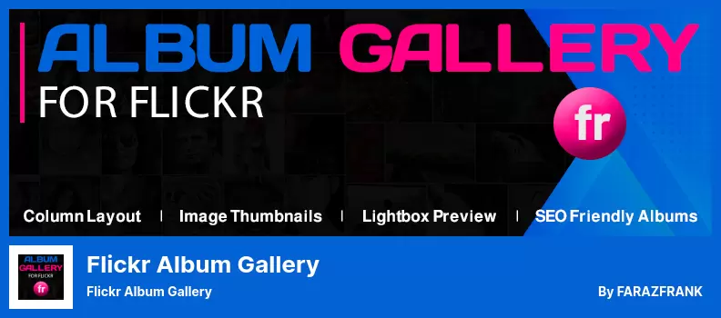 Flickr Albüm Galerisi Eklentisi - Flickr Albüm Galerisi