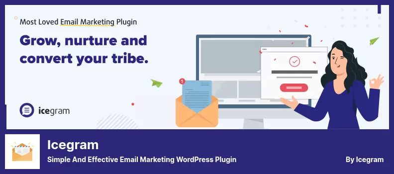 Complemento Icegram: complemento de WordPress de marketing por correo electrónico simple y efectivo