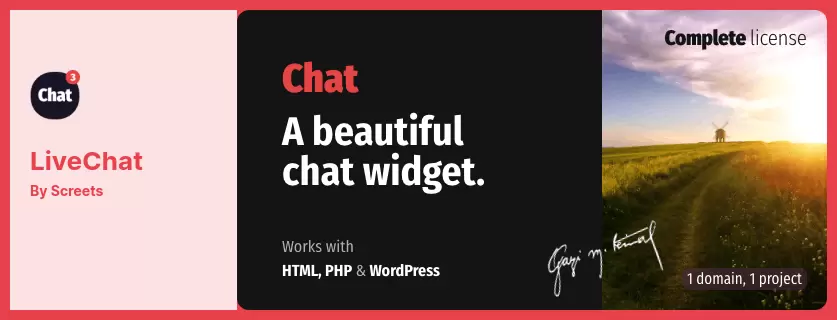 LiveChatプラグイン-WordPress用のライブチャットプラグイン