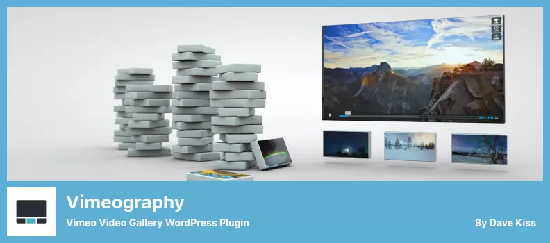 ปลั๊กอิน Vimeography - แกลเลอรีวิดีโอ Vimeo ปลั๊กอิน WordPress