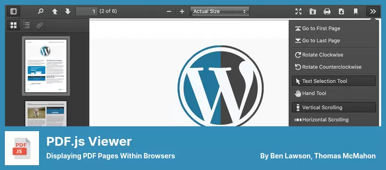 Complemento PDF.js Viewer: visualización de páginas PDF en los navegadores