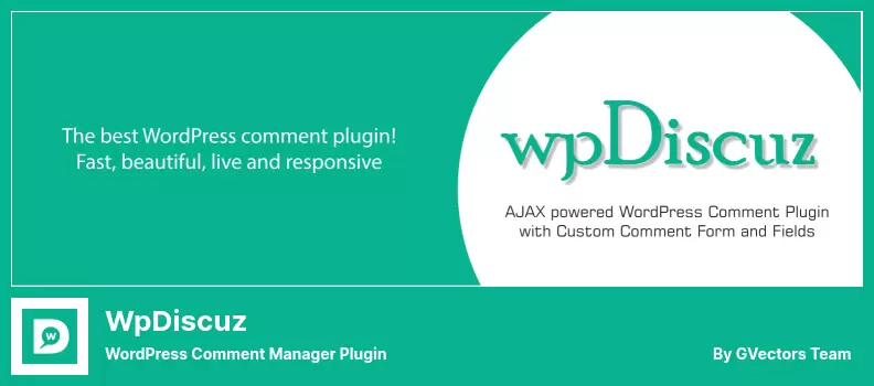 ปลั๊กอิน wpDiscuz - ปลั๊กอิน WordPress Comment Manager