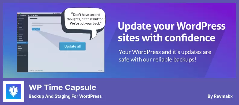 Complemento WP Time Capsule - Copia de seguridad y puesta en escena para WordPress