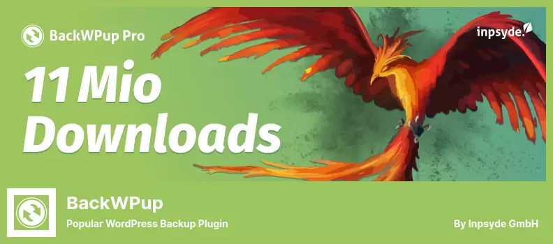 Complemento BackWPup - Complemento popular de copia de seguridad de WordPress
