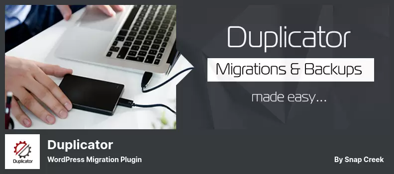 Complemento duplicador - Complemento de migración de WordPress