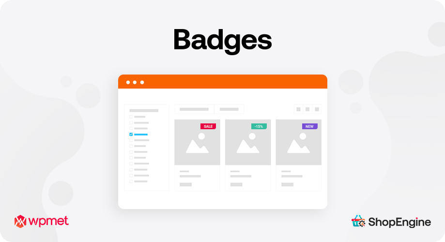 ShopEngine 的徽章模塊