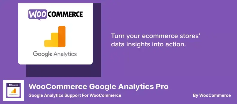ปลั๊กอิน WooCommerce Google Analytics Pro - รองรับ Google Analytics สำหรับ WooCommerce