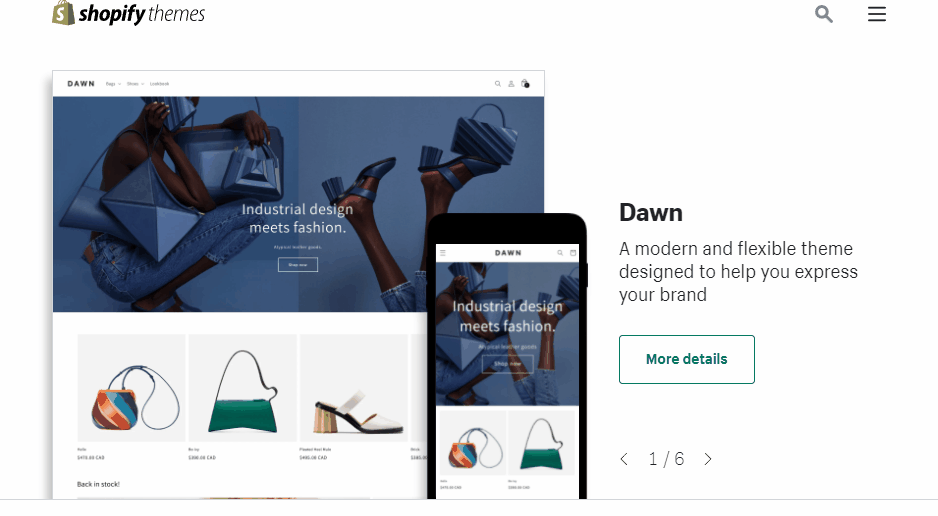 shopify 主題