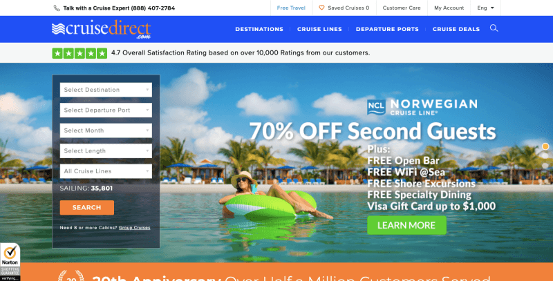 Cruisedirect-travel-附屬計劃