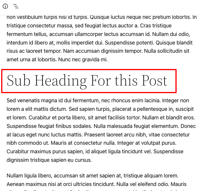 wordpress 副標題輸出