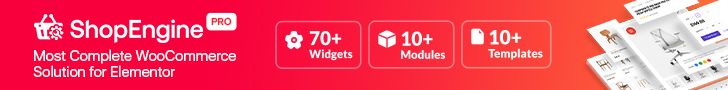 ShopEngine WooCommerce 構建器