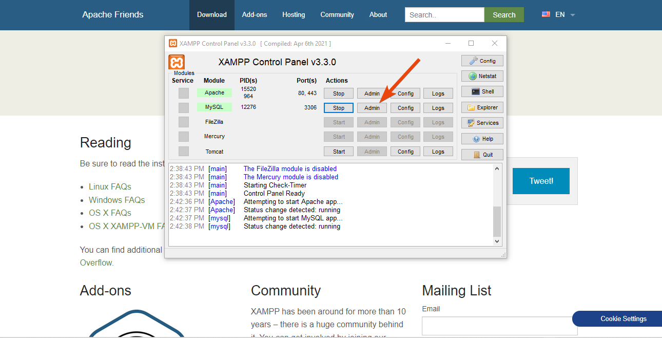 在 localhost 上安裝 wordpress