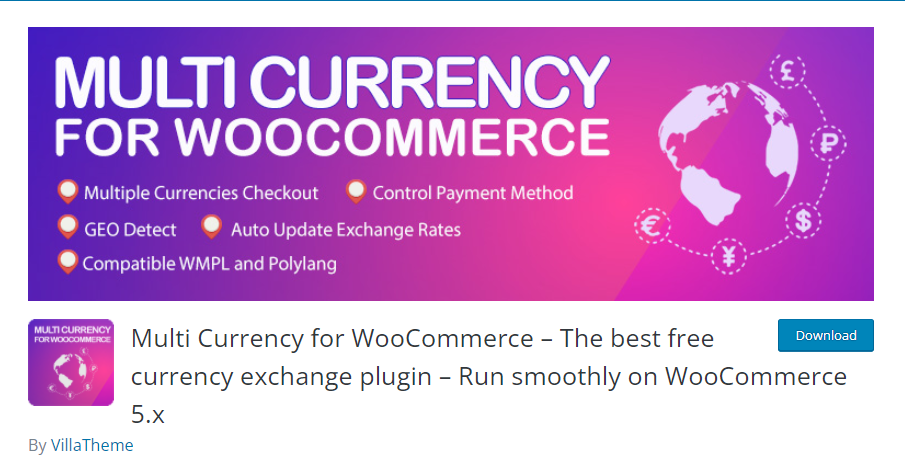 WooCommerce 插件的多幣種