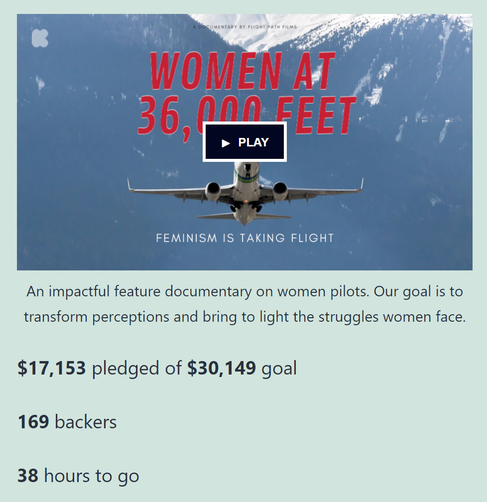 WordPress 中的 Kickstarter 活动