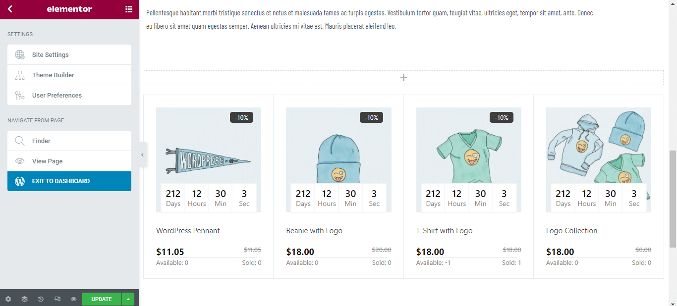 WooCommerce 閃購優惠