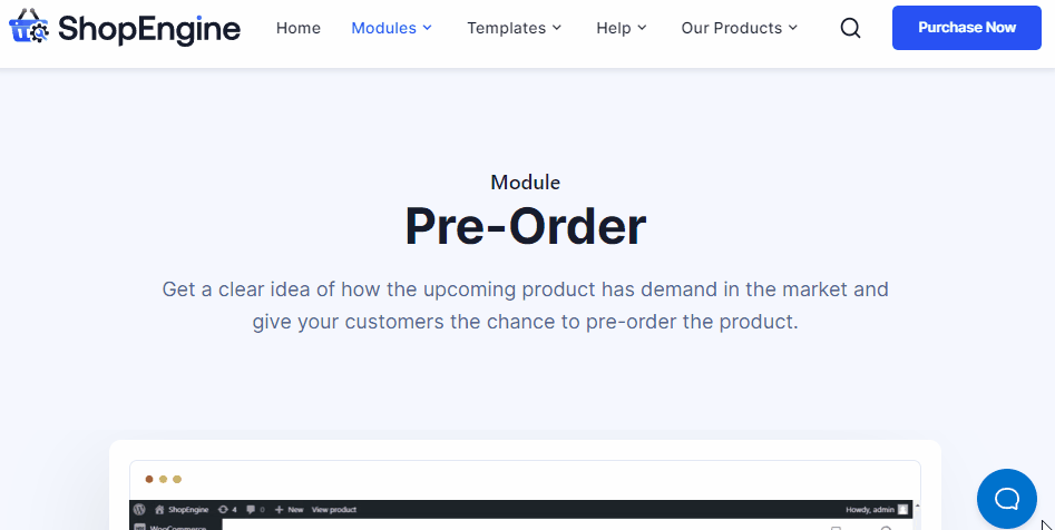 ShopEngine 預購模塊，WooCommerce 預購