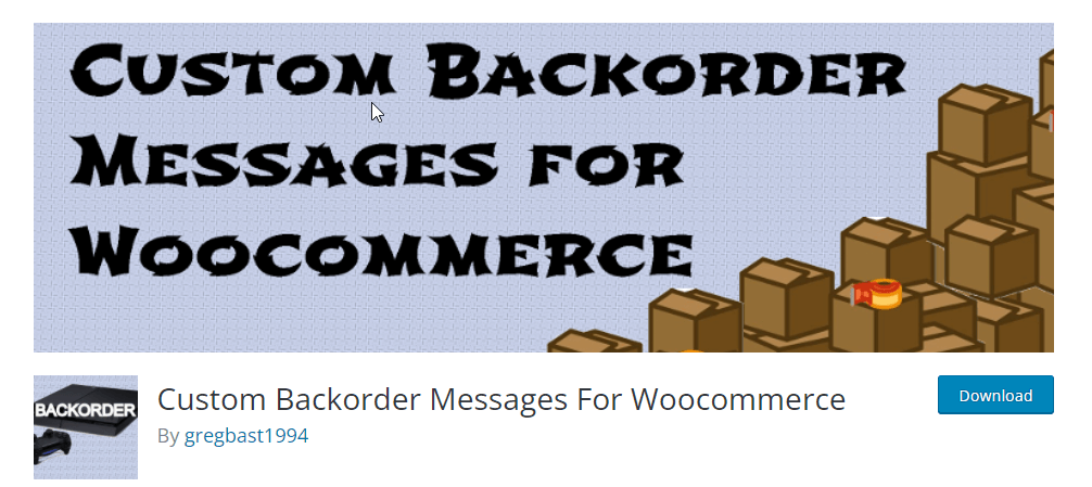 Woocommerce 的自定義延期交貨消息