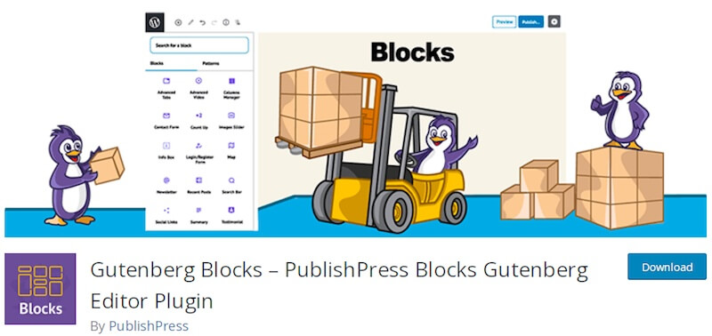 PublishPress bloquea el complemento de gutenberg