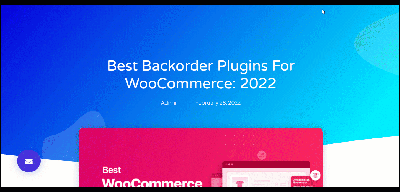 Post del blog Elementor con modello premade