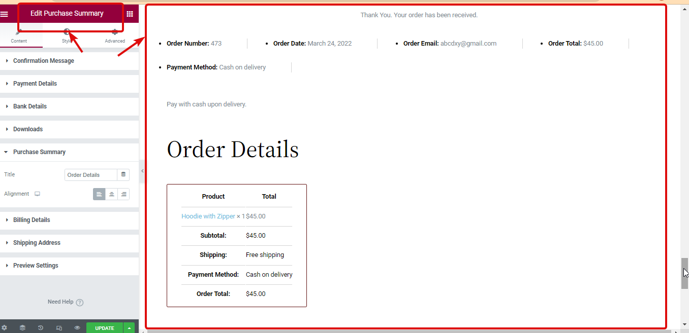 Elementor 3.6 WooCommerce 购买摘要小部件 Elementor 3.6 的新功能和改进