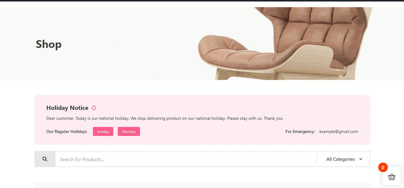 如何在 WooCommerce 中添加自定義假期通知