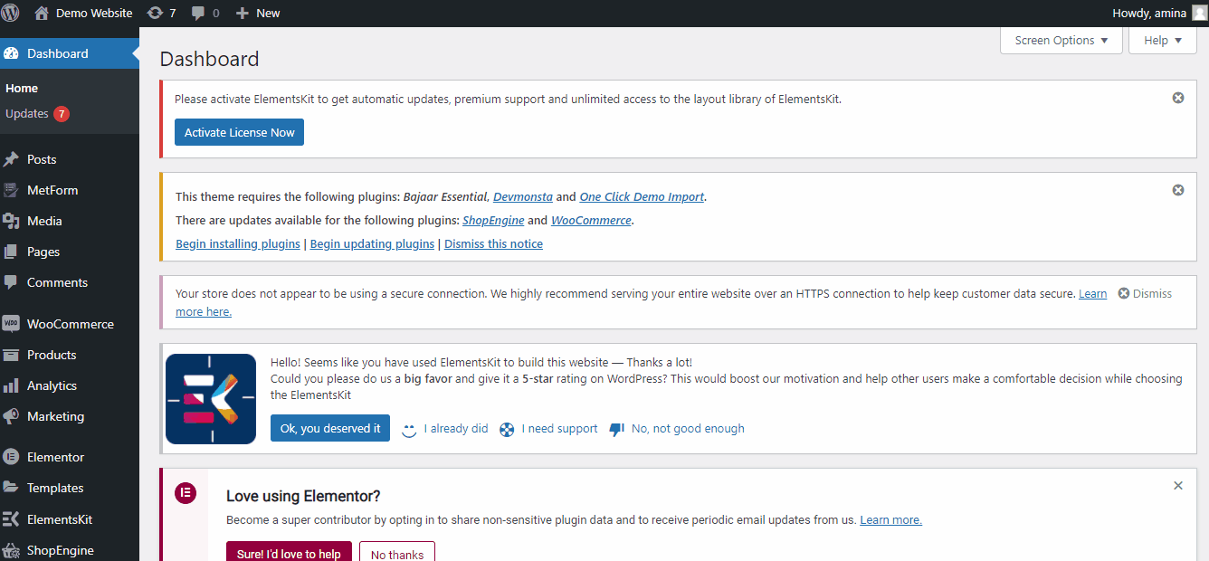 如何使用 ElementsKit 添加 WordPress 開放時間
