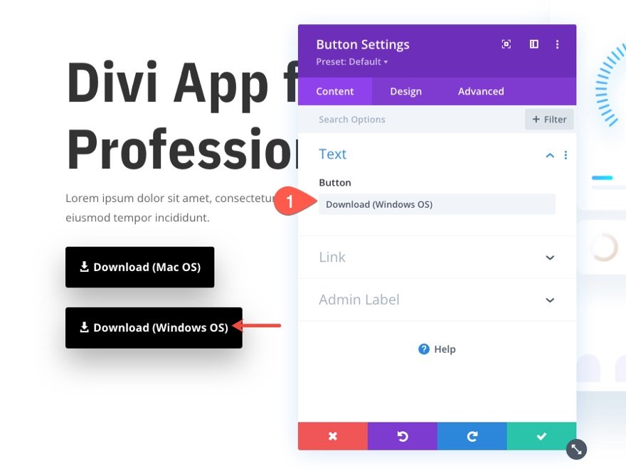 diviでそれぞれのオペレーティングシステムのダウンロードボタンを表示する