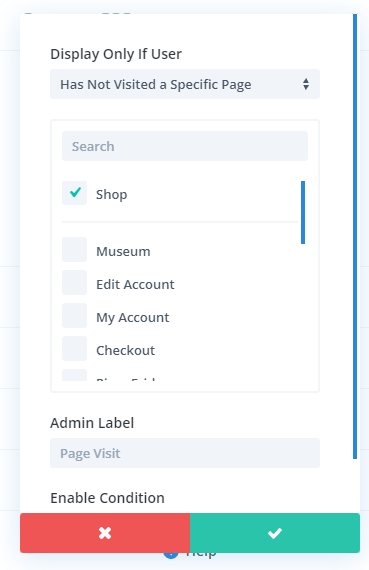 個性化woocommerce的divi條件選項