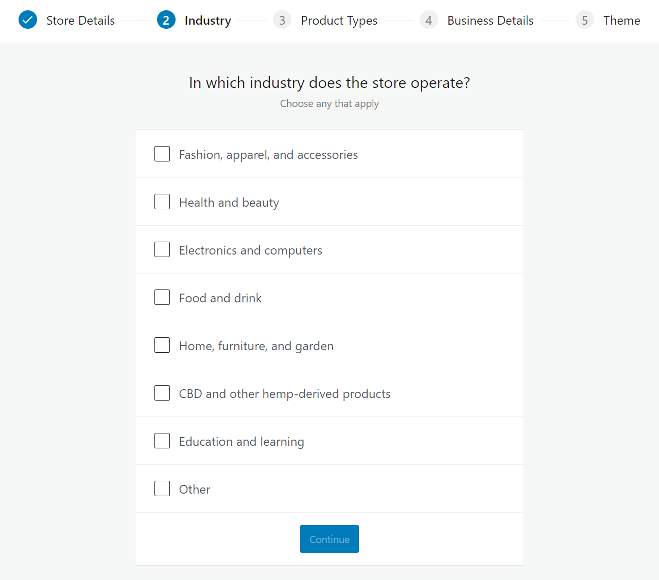 تكوين صناعة متجر WooCommerce الخاص بك