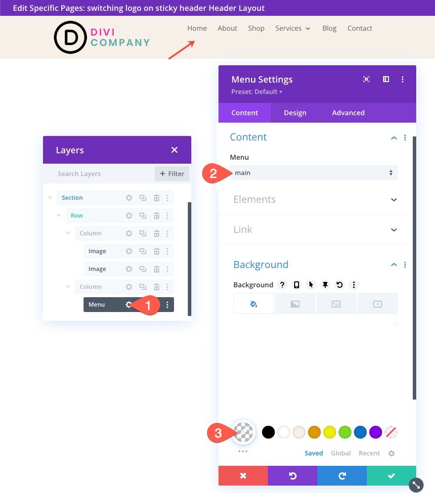 切換-標誌-on-sticky-header-in-divi