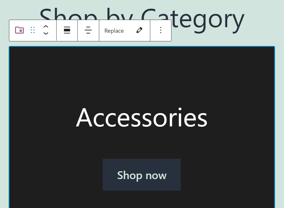 Blok Polecanej kategorii WooCommerce w akcji