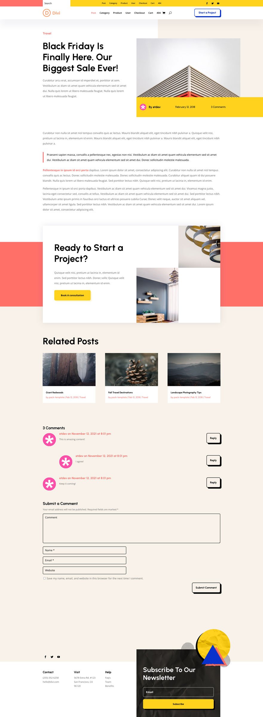 Cyber ​​Monday Theme Builder Pack 2