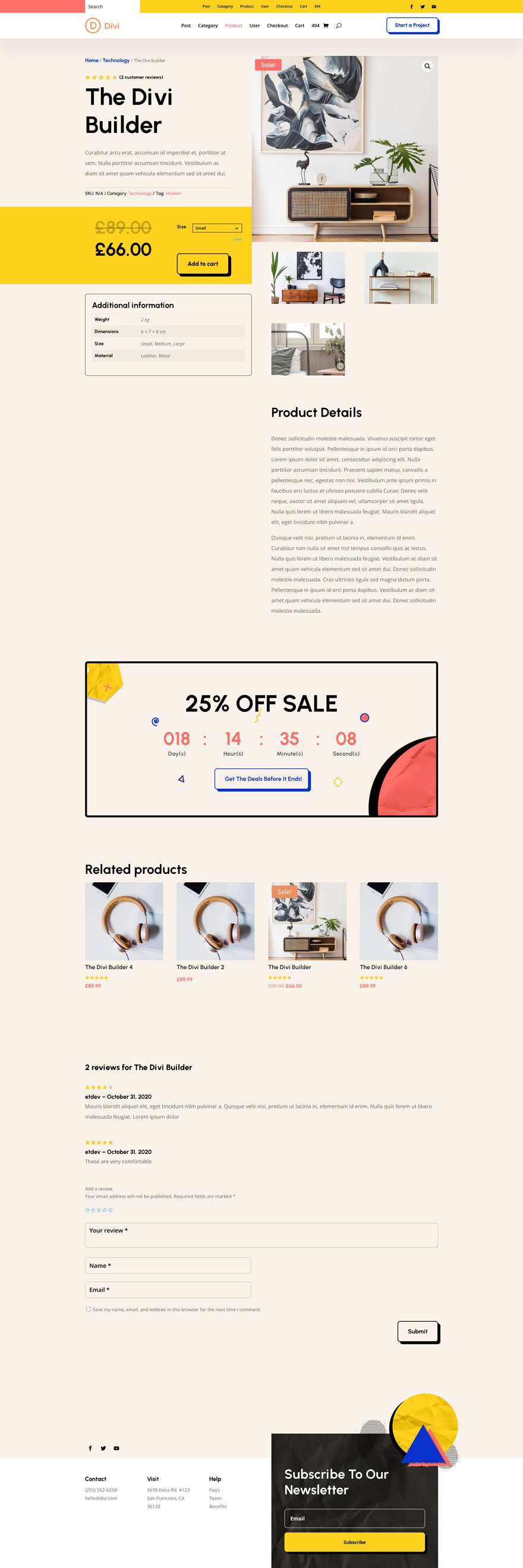 Cyber ​​Monday Theme Builder Pack 2