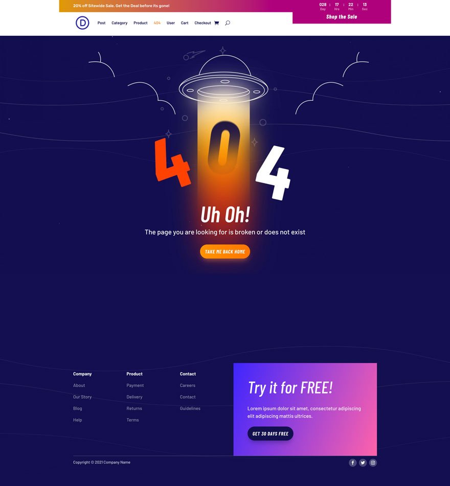 Киберпонедельник 2021: конструктор тем Pack 3