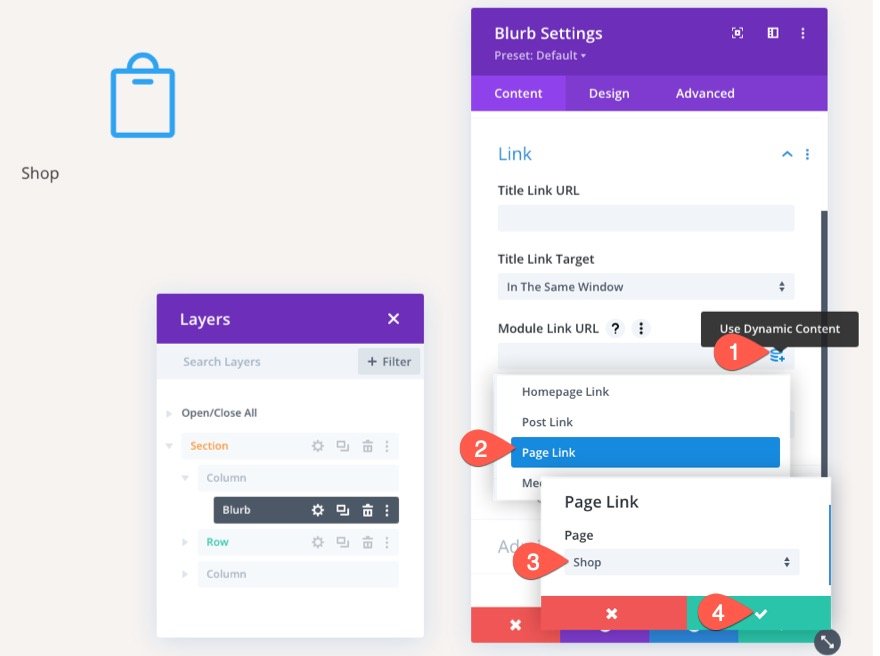 Șablon de pagină de coș Divi WooCommerce