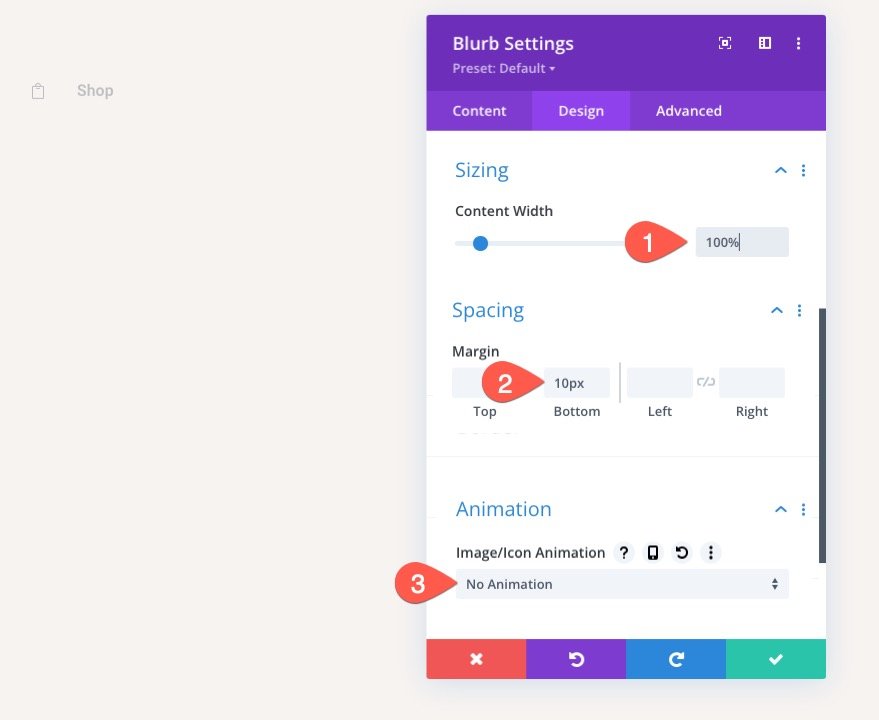 Șablon de pagină de coș Divi WooCommerce