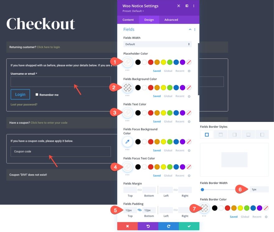 Divi 的 woocommerce 结帐页面模板