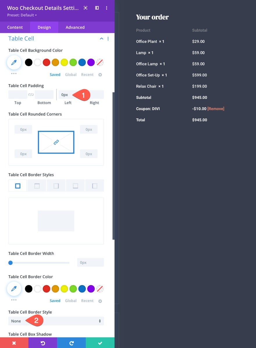 Divi 的 woocommerce 结帐页面模板