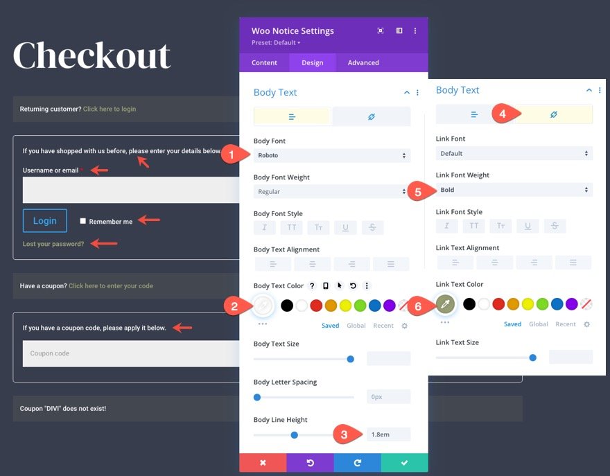 Divi 的 woocommerce 结帐页面模板