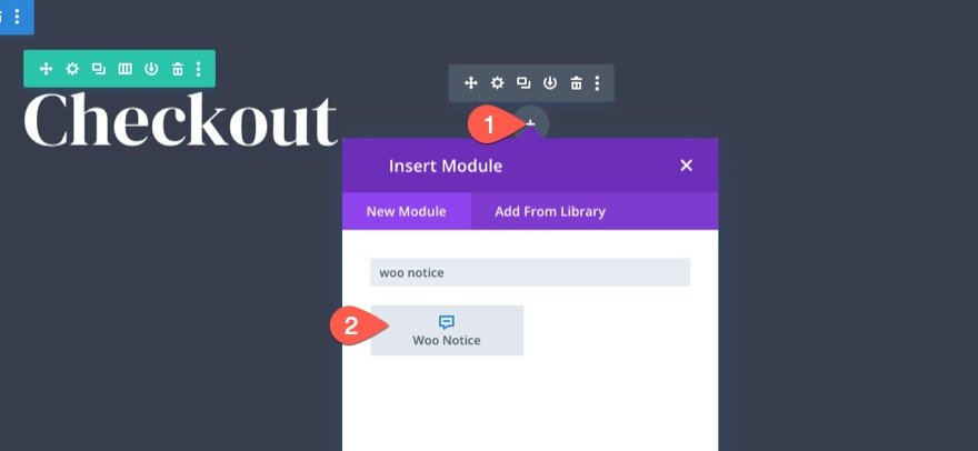 Divi 的 woocommerce 结帐页面模板