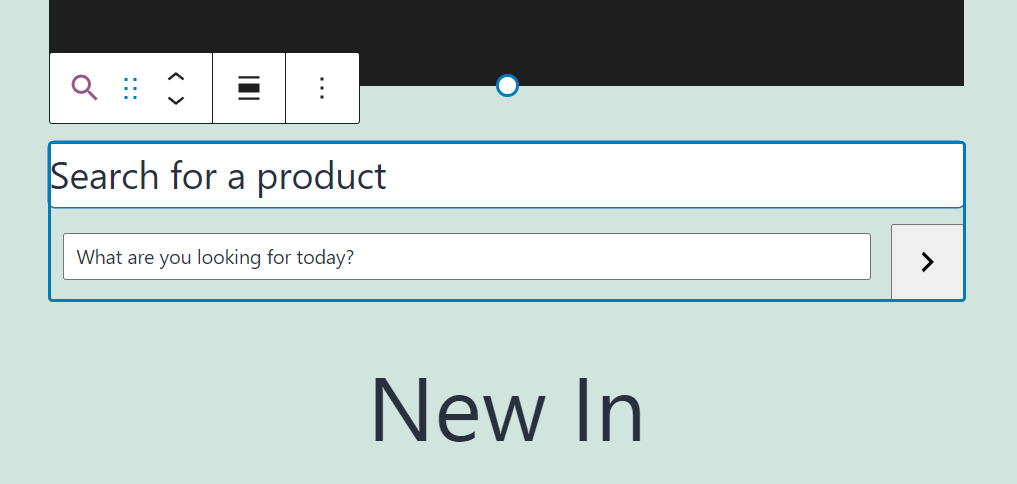 Personalizarea blocului Product Search