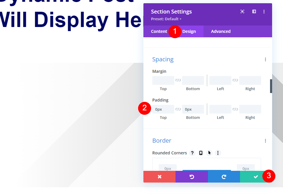Ajouter une image pleine largeur dynamique avec un module de texte